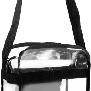 Littlearth NFL Clear Carryall Crossbody Bag