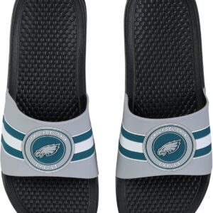 FOCO NFL Raised Stripe Slide Sandal