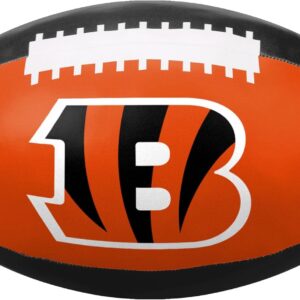 FOCO NFL Unisex-Adult NFL Team Logo Squish Soft Ball 12″ PVC Football