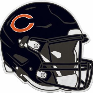 Rico Industries NFL Football Helmet Shape Cut Pennant – Home and Living Room Décor – Soft Felt EZ to Hang