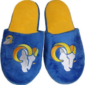 FOCO NFL Los Angeles Rams Men’s Slip On Slippers