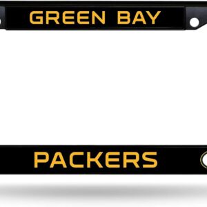 Rico Industries NFL Unisex-Adult Standard Chrome License Plate Frame
