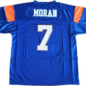 Blue Mountain State 7 Alex Moran Football Jersey Blue White