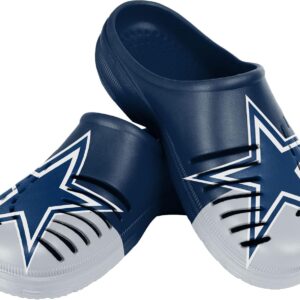 FOCO Men’s NFL Team Logo Garden Water Sandals Shoes Slipper Clogs
