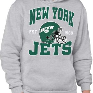 Junk Food Clothing x NFL – Team Helmet – Unisex Adult Pullover Hoodie for Men and Women – Officially Licensed NFL Apparel