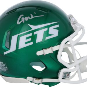 Garrett Wilson New York Jets Autographed Riddell 2023 Alternate Speed Mini Helmet – Autographed NFL Mini Helmets