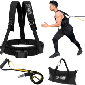 POWER GUIDANCE Speed Training Equipment/Overload Running Resistance & Release, Agility and Speed Equipment for Sprint Running and Football, Basketball, Soccer,Softball