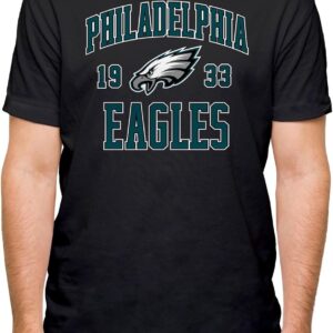 Hybrid Sports – NFL Established – Officially Licensed Adult Short Sleeve Fan Tee for Men and Women – Team Colors