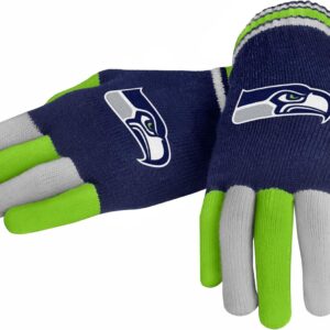 FOCO NFL unisex-adult Multi Color Team Knit Glove