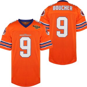 PHM Men The Waterboy 9 Bobby Boucher 50th Anniversary Movie Mud Dogs Bourbon Bowl Football Jerseys Stitched S-XXXL