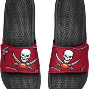 FOCO Men’s NFL Team Logo Shower Sport Slide Flip Flop Sandals