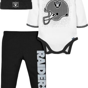 Gerber Unisex Baby NFL Team Footed Pant and Bodysuit Gift Set