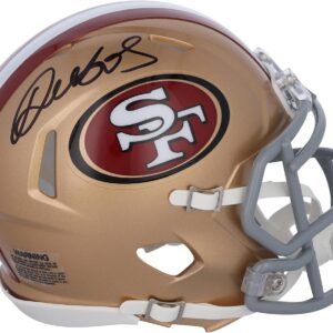 Deebo Samuel San Francisco 49ers Autographed Riddell Speed Mini Helmet – Autographed NFL Mini Helmets