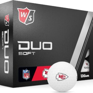 WILSON Staff 2023 Duo Soft NFL Golf Balls – 12 Balls