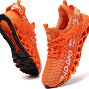 FRSHANIAH Men Athletic Shoes Breathable Running Shoes Non-Slip Fashion Sneakers