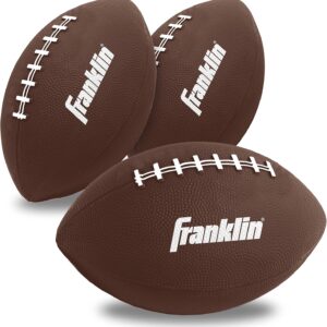 Franklin Sports Kids Football Target Toss Game – Inflatable Football Throwing Target Toy with Soft Mini Footballs – Fun Kids Football Toy Toss Game – Inflatable Indoor + Outdoor Sports Game