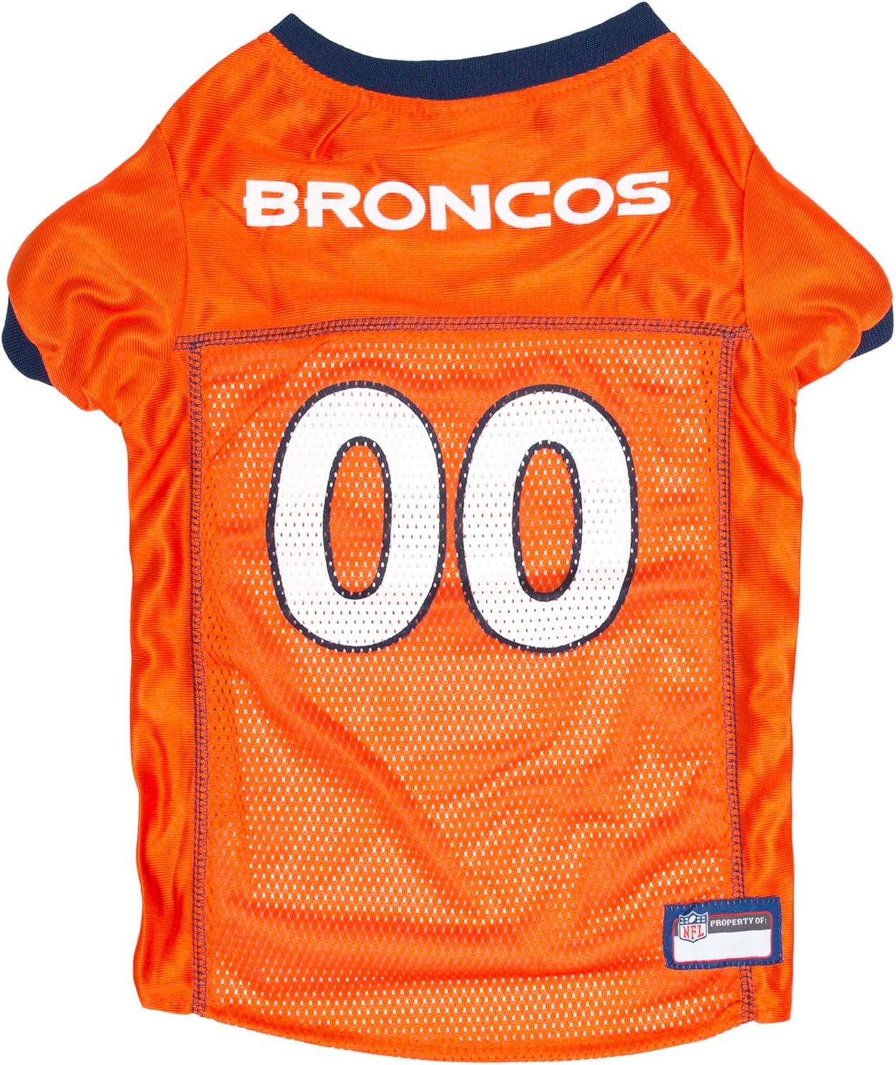 NFL Denver Broncos Dog Jersey, Size: XX-Large. Best Football Jersey Costume for Dogs & Cats. Licensed Jersey Shirt