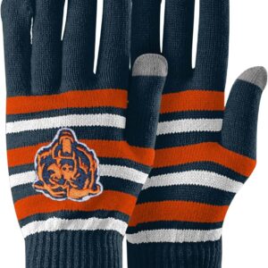 FOCO NFL unisex-adult Nfl Team Logo Stretch Gloves