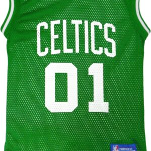 Pets First NBA BOSTON CELTICS DOG Jersey, X-Small – Tank Top Basketball Pet Jersey