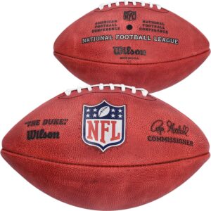 Wilson “The Duke” Official NFL Leather Game Football – NFL Unsigned Miscellaneous