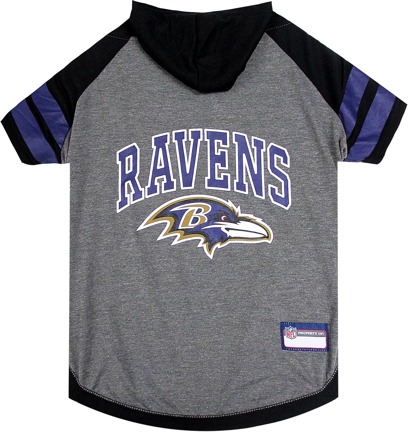 Pets First Hoodie for Dogs & Cats. NFL Football Licensed Dog Hoody Tee Shirt, Small. Sports Hoody T-Shirt for Pets. Licensed Sporty Dog Shirt